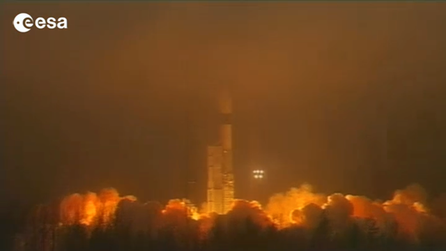 Swarm launch from Plesetsk, Russia
